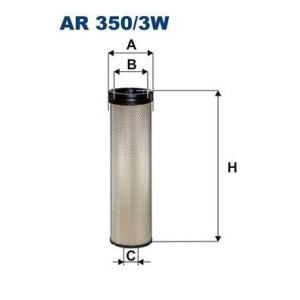 Lisa õhufilter FILTRON AR 350/3W
