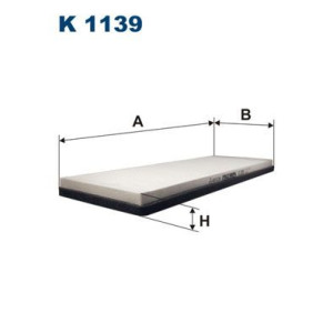 Filter, cabin air FILTRON K 1139