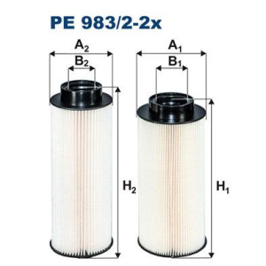 Polttoainesuodatin FILTRON PE 983/2-2x