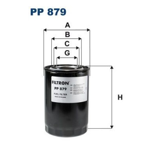 Polttoainesuodatin FILTRON PP 879