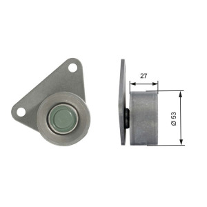 Seade-/juhtrull,hammasrihm GATES T42097