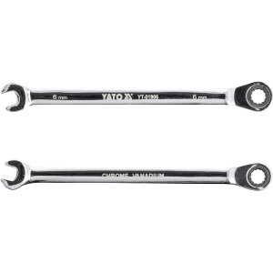 YATO YT-01906 combination ratchet wrench 6 mm