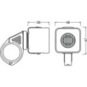 Laternate komplekt, jalgratas ams-OSRAM LEDBL104 SET