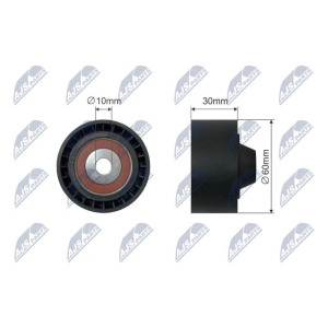 Kiristysrulla, kiilahihna NTY RNK-CT-042