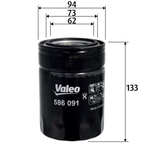 Масляный фильтр VALEO 586091