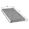 Filter,salongiõhk VALEO 715507