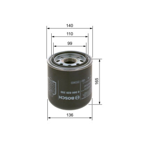 Air Dryer Cartridge, compressed-air system BOSCH 0 986 628 250