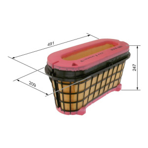 Air Filter BOSCH F 026 400 683