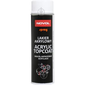 NOVOL 34312 Akryyliemali Valkoinen Kiilt&auml;v&auml; 500ml
