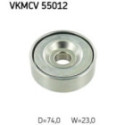 Deflection/Guide Pulley, V-ribbed belt SKF VKMCV 55012