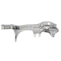 Mounting Bracket, bumper PACOL MER-FB-065L