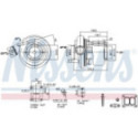 Kompressor,ülelaadimine NISSENS 93301