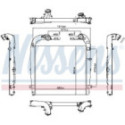 Charge Air Cooler NISSENS 961440