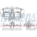 Вентилятор салона NISSENS 87134