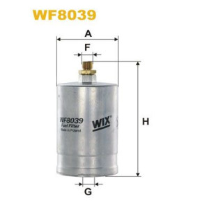 Топливный фильтр WIX FILTERS WF8039