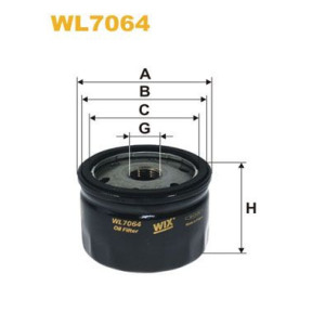 Масляный фильтр WIX FILTERS WL7064