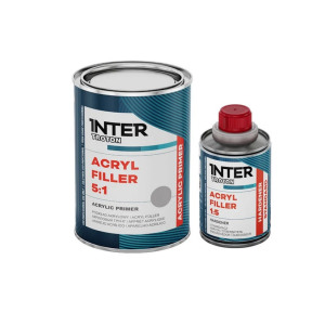 TROTON Acrylic Filler HS 2K 5:1 pohjamaali 500 ml (grafiitti)
