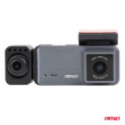 Kaamera-videosalvesti eesmine ja tagumine 4K + 1K + 2K WLAN WIFI UHD 512GB Amio