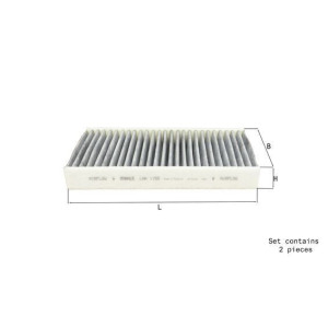 Filter, cabin air MAHLE LAK 1156/S