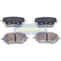 Комплект тормозных колодок, дисковый тормоз JAPANPARTS PP-0533AF