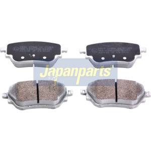 Brake Pad Set, disc brake JAPANPARTS PP-0533AF