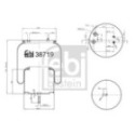 Metallipalje, ilmajousitus FEBI BILSTEIN 38719