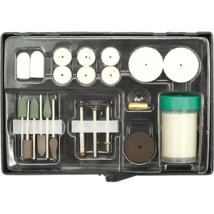 Universaalne mini l&otilde;ikuri tarvikute komplekt 22 osa VOREL 25412 3.2 mm
