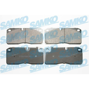 Комплект тормозных колодок, дисковый тормоз SAMKO 5SP586