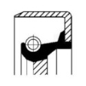 Shaft Seal, manual transmission CORTECO 12011308B