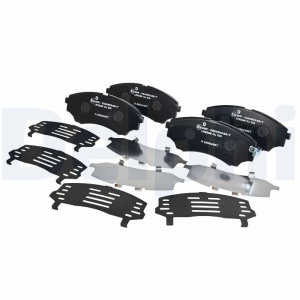 Brake Pad Set, disc brake DELPHI LP2036