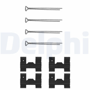 Accessory Kit, disc brake pad DELPHI LX0023