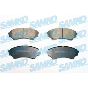 Комплект тормозных колодок, дисковый тормоз SAMKO 5SP1499
