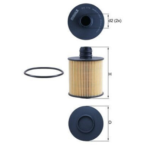 Масляный фильтр KNECHT OX 779D