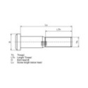 Шпилька колеса DT Spare Parts 4.40109