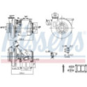Компрессор, наддув NISSENS 93769