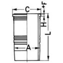 Silindrihülss KOLBENSCHMIDT 89518110