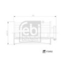 Filter, urea solution FEBI BILSTEIN 172452