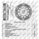 Sidur, radiaatoriventilaator NRF 49018