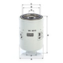 Kütusefilter MANN-FILTER WK 9018 x