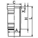 Cylinder Liner KOLBENSCHMIDT 89947110