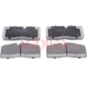 Brake Pad Set, disc brake ASHIKA 50-01-161