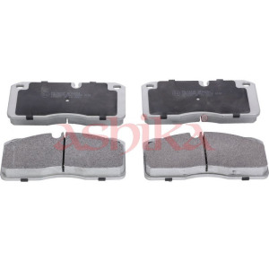 Brake Pad Set, disc brake ASHIKA 50-01-161