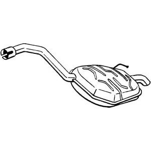 Takaäänenvaimentaja BOSAL 154-635