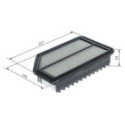 Air Filter BOSCH F 026 400 350