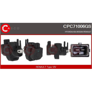 Painemuunnin, pakokaasun ohjaus CASCO CPC71006GS