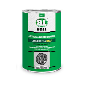 BOLL 001430 Acrylic lacquer for wheels Black Matt 1L