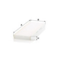 Filter, cabin air MANN-FILTER CU 45 004