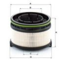 Polttoainesuodatin MANN-FILTER PU 11 001 z KIT