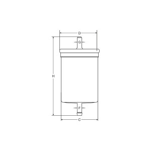 Топливный фильтр SCT - MANNOL ST 342