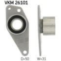 Deflection Pulley/Guide Pulley, timing belt SKF VKM 26101